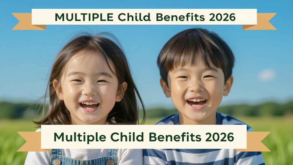 📋 2026년 다자녀 혜택, 핵심 변화는?