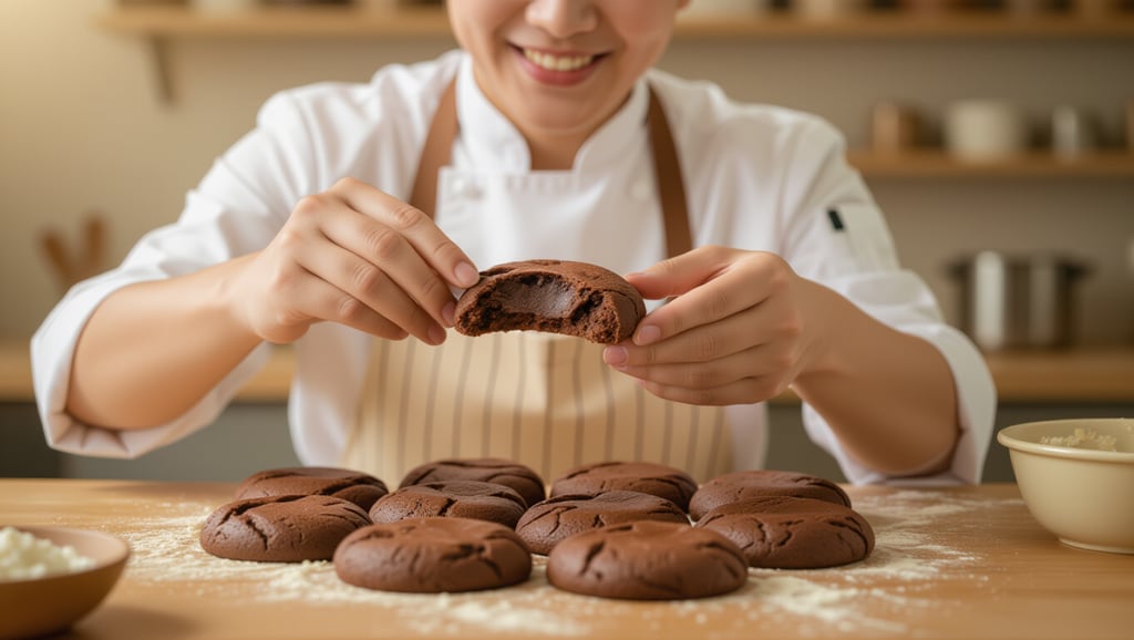 📝 쫀득함의 비결! 두쫀쿠 반죽 제조법