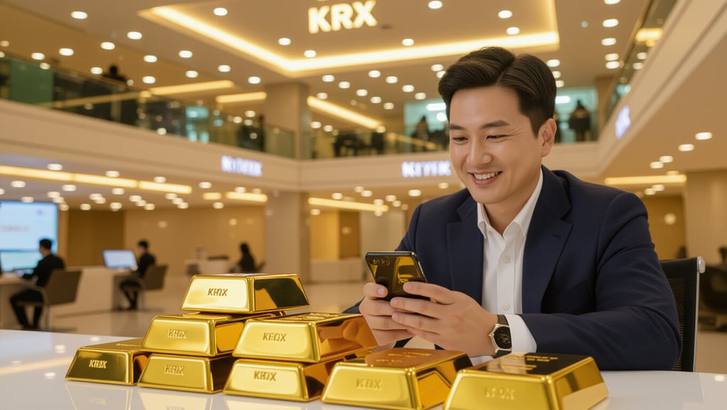 💰 다양한 금 투자 상품과 KRX 금시장