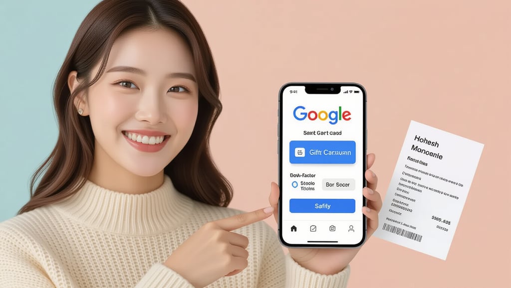 🔒 안전한 기프트카드 사용 꿀팁