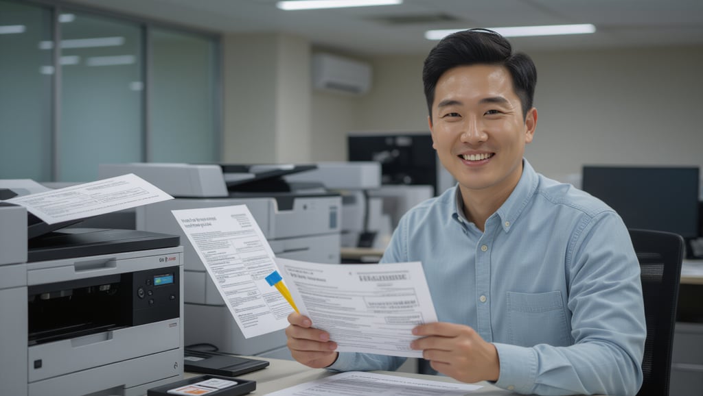 🧹 LBP621Cw 유지보수: 청소와 출력 카운트 관리