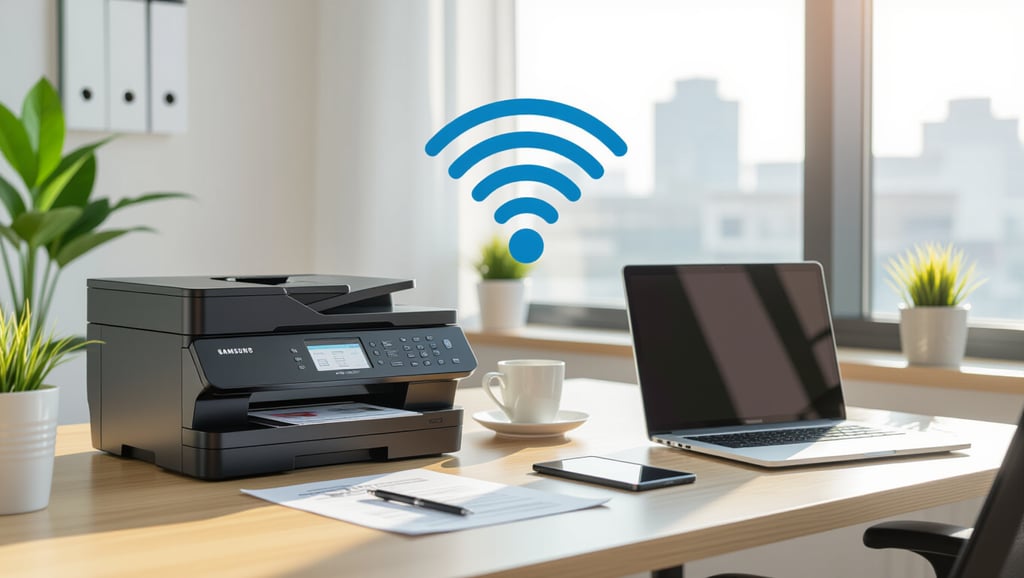 📶 SL-M2030 무선 연결: 깔끔하게 사용하기