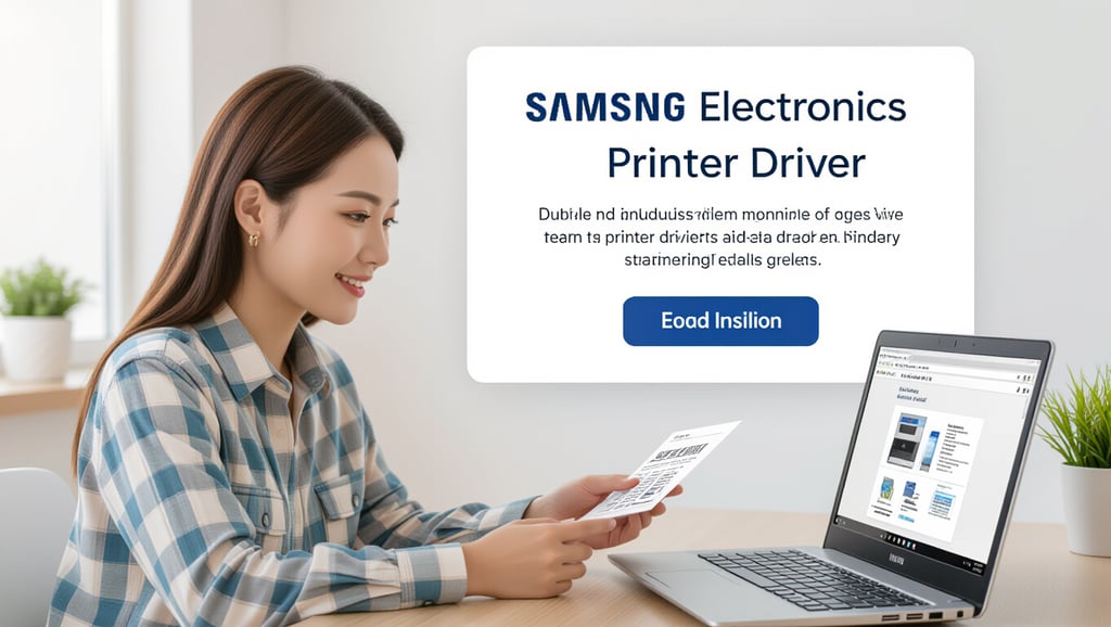 📋 SL-C513W 드라이버 다운로드 경로 및 절차