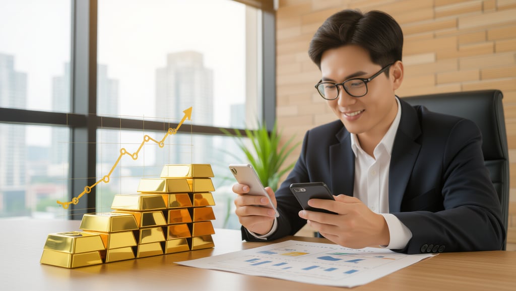 💡 주식 계좌로 KRX 금현물 계좌 개설하기