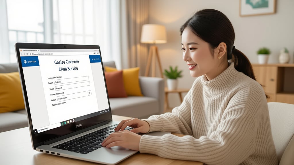 💻 온라인 민원 서비스, 집에서 간편하게!