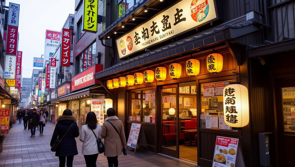 🗺️ 유메마루 위치 및 편리한 접근성