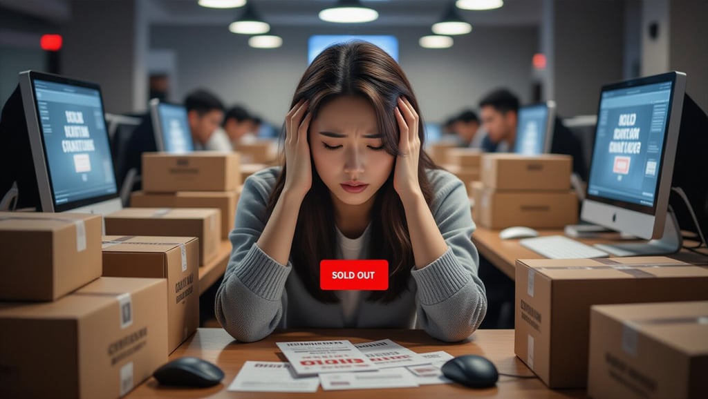 🚨 품절 대란! '김티켓팅' 성공을 위한 재입고 정보