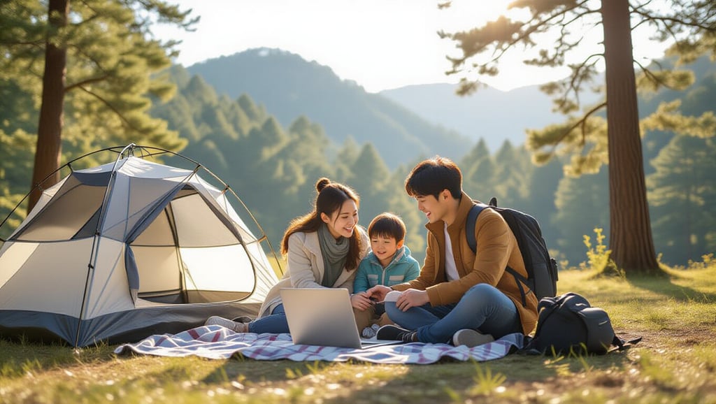 🏔️ 국립공원 야영장 집중 공략법