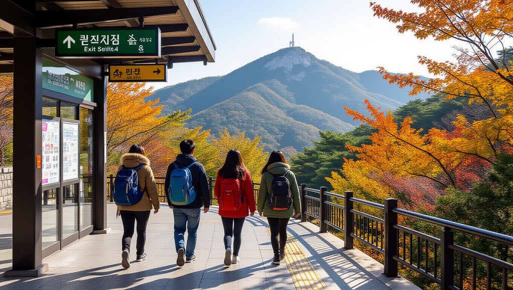 🚇 대중교통 및 주차 정보 안내