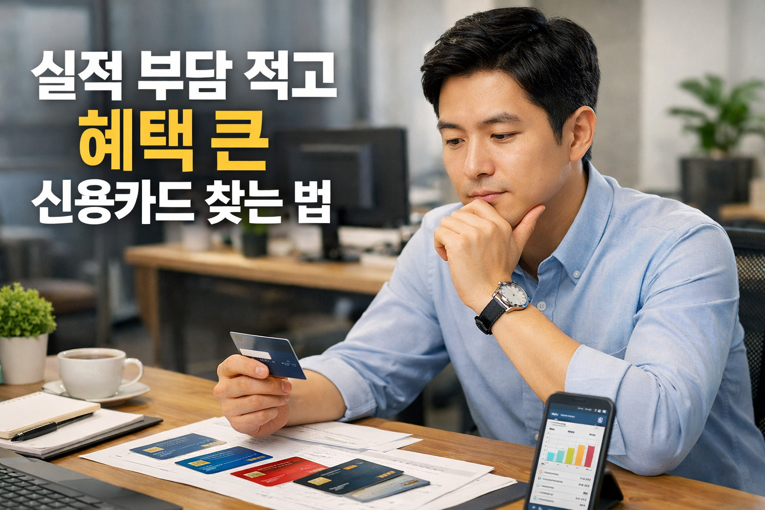 실적 부담 적고 혜택 체감 큰 신용카드 찾는 7가지 방법, 실패 없이 고르는 현실 기준