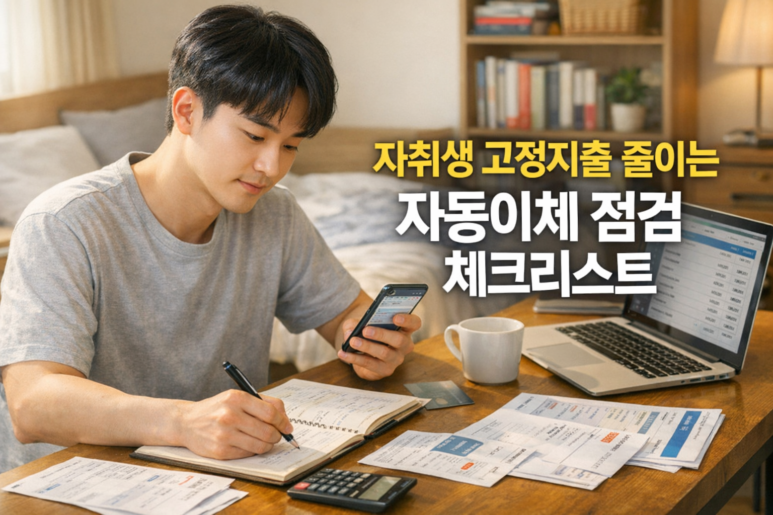 자취생 필수! 자동이체 점검으로 고정지출 확 줄이는 7단계 체크리스트