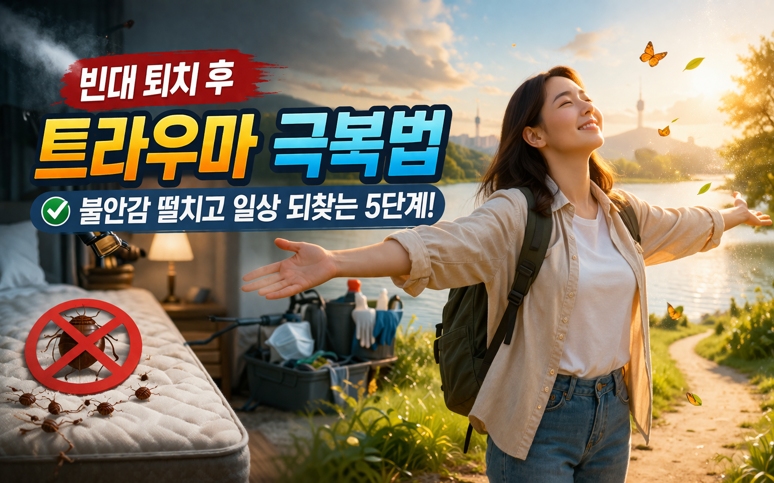 빈대 퇴치 후 트라우마 극복법 7가지, 불안에서 벗어나 일상 되찾는 현실 가이드