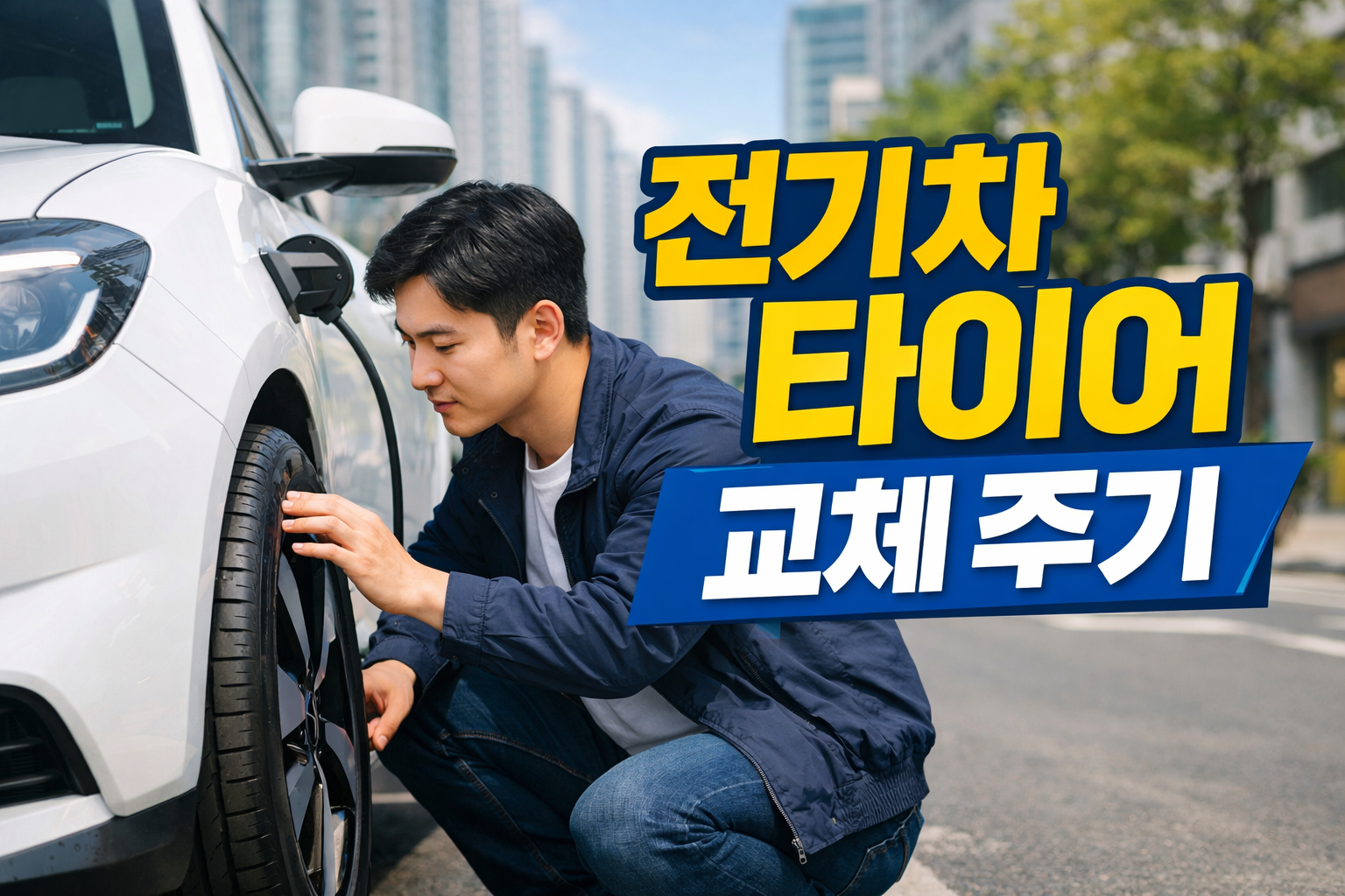 전기차 타이어 교체 주기, 일반차보다 더 빠를까? 꼭 알아야 할 5가지 차이