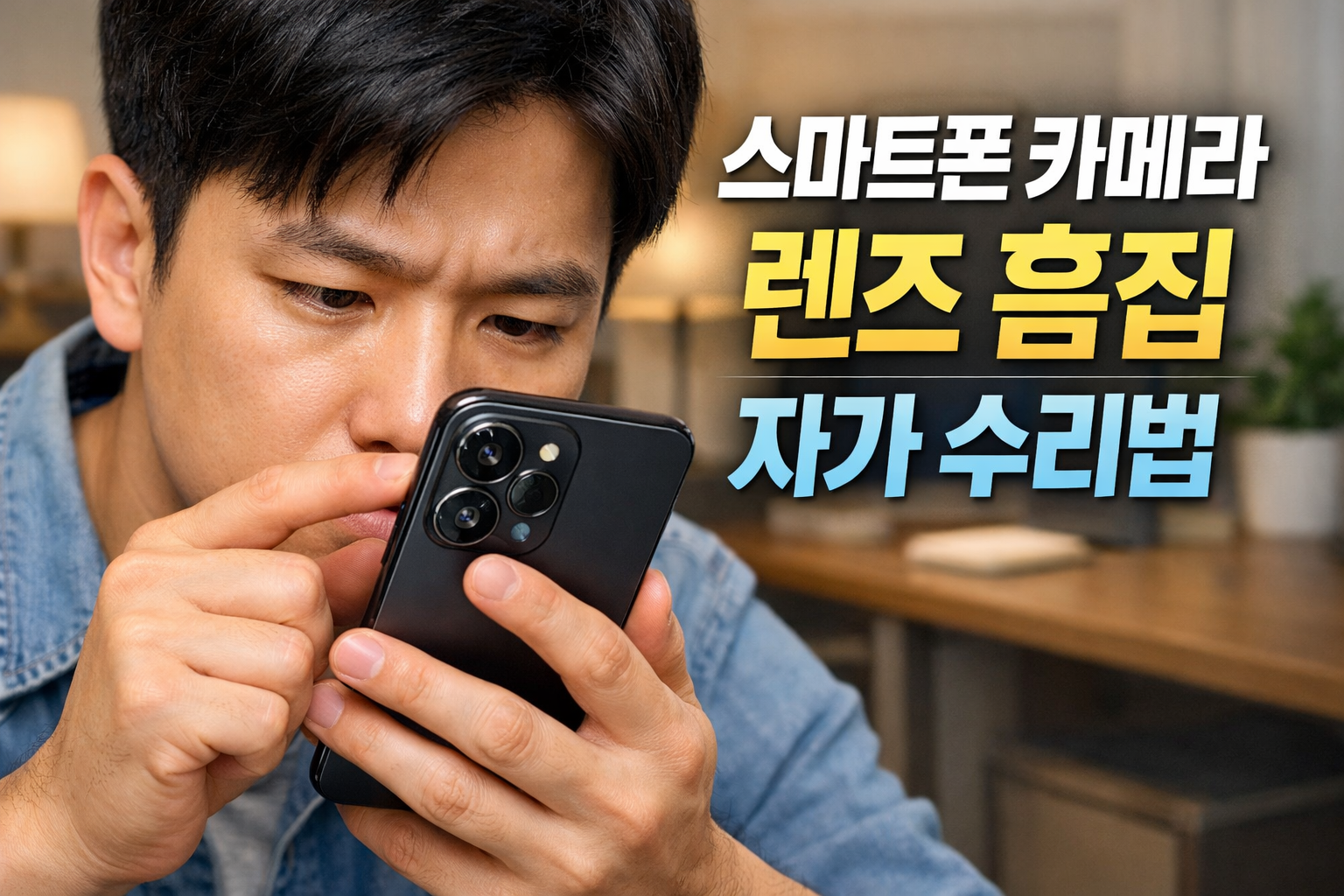 스마트폰 카메라 렌즈 흠집 자가 수리법 7가지, 교체 전 꼭 알아야 할 현실적인 해결책