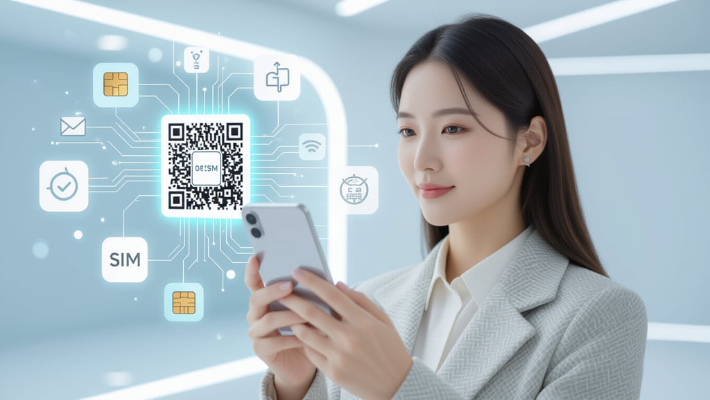 🔍 eSIM과 일반 유심 개통 차이점