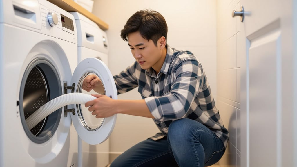 💡 배수 필터 청소 후에도 물이 안 빠지는 핵심 원인