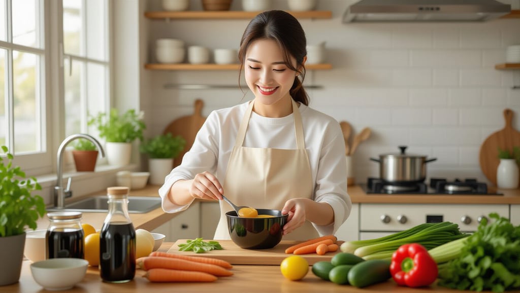 🌿 건강을 위한 저염 간장 & 대체 소스 레시피