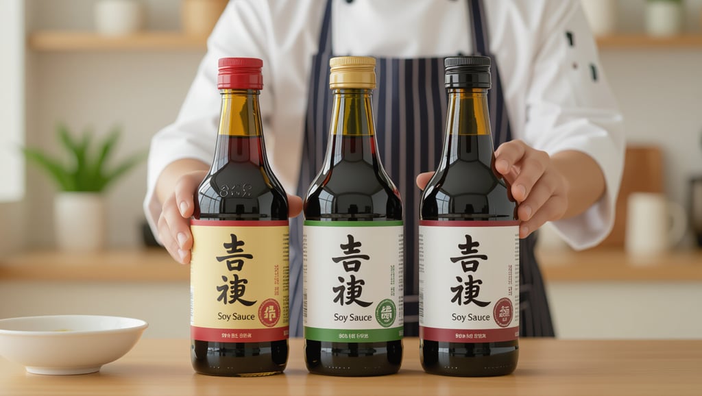 📋 간장 종류별 핵심 특징 완벽 이해하기