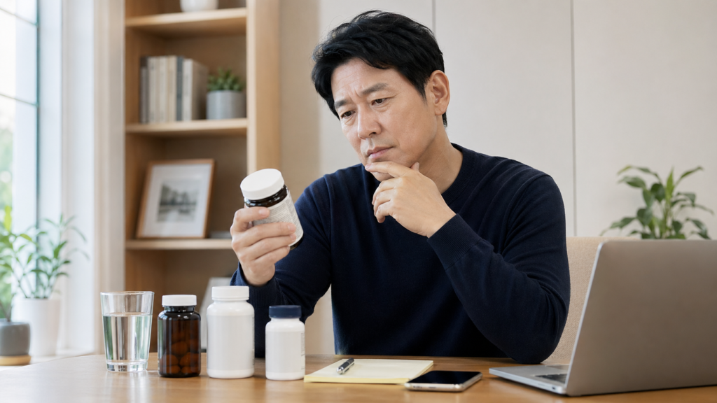 40대부터 챙기는 항산화 보조제 순서 5단계, 아무거나 먹으면 오히려 손해입니다 3 ChatGPT Image 2026년 4월 26일 오전 08 47 02