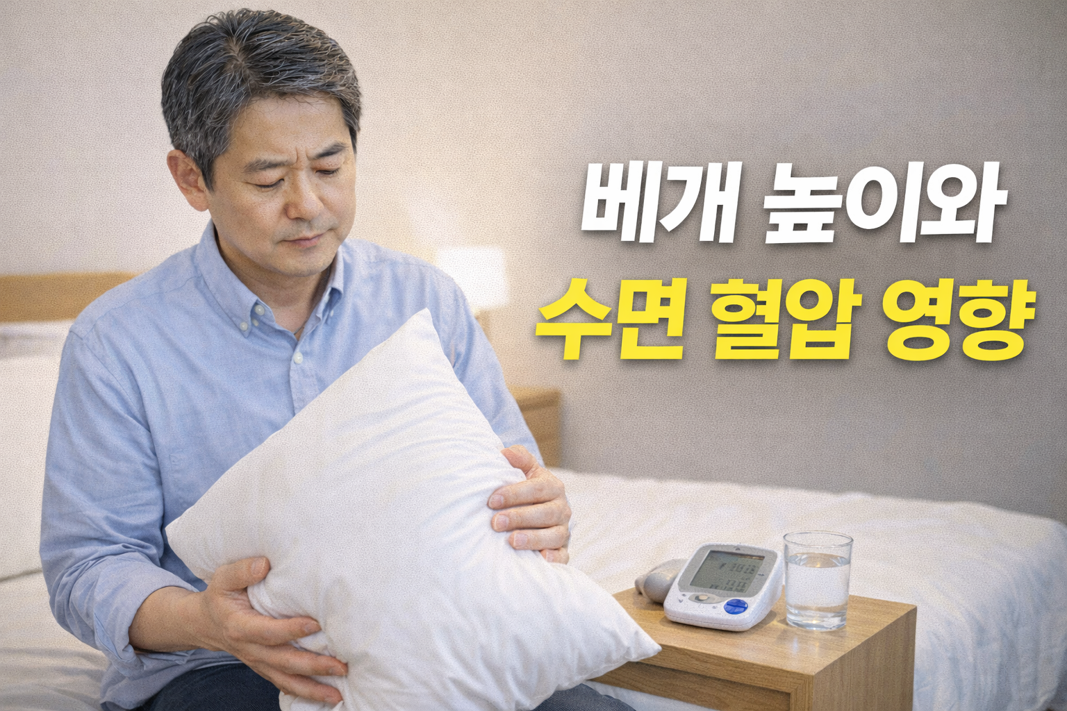 베개 높이가 고혈압 환자 수면 혈압에 미치는 영향, 정말 중요할까? 꼭 알아야 할 7가지