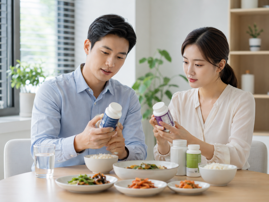 식후 혈당 스파이크 건강기능식품 성분 비교